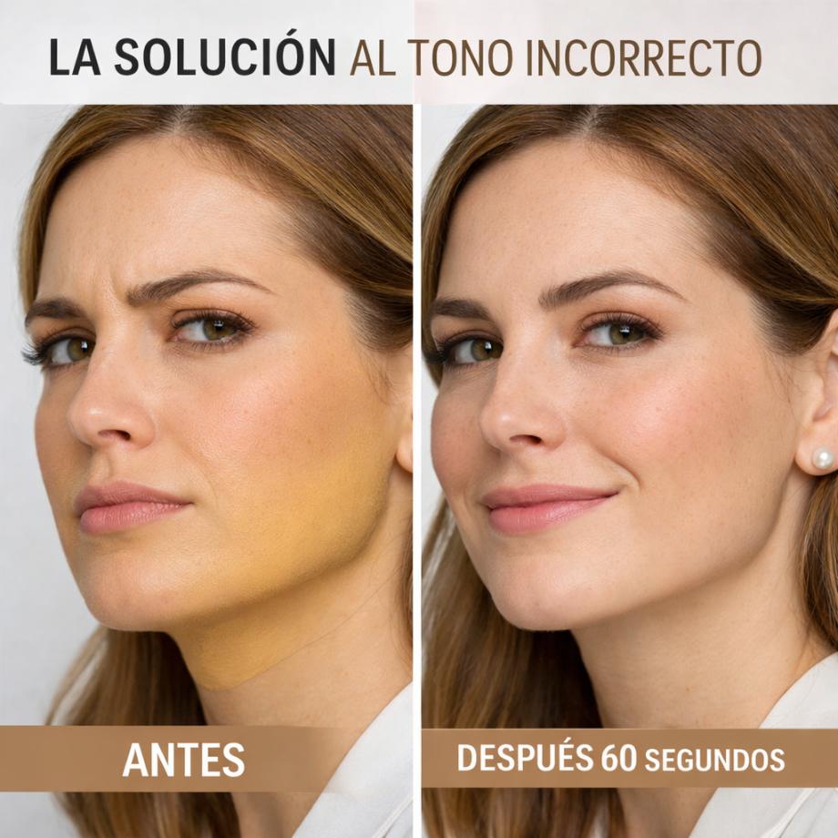 Tu Tono de Piel Perfecto en 60 Seg- Base de Maquillaje 5 en 1