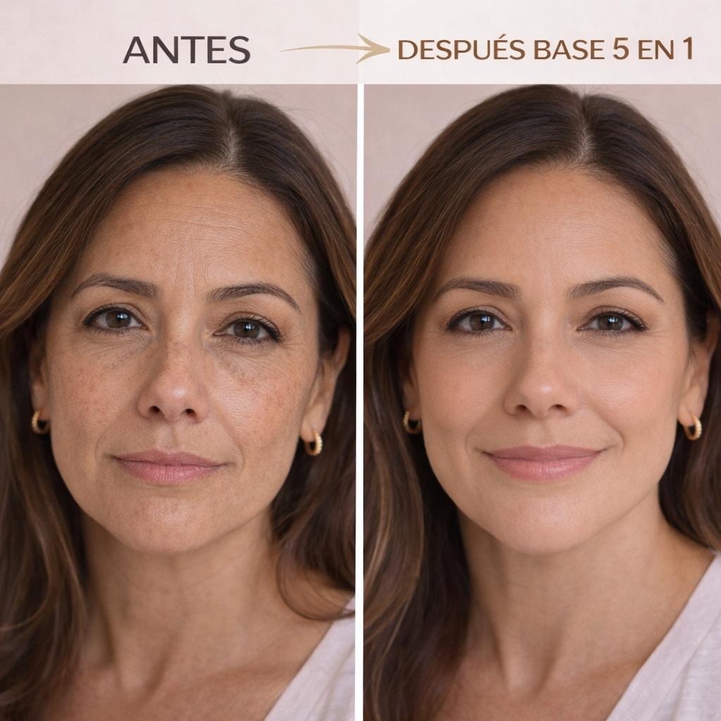 Tu Tono de Piel Perfecto en 60 Seg- Base de Maquillaje 5 en 1