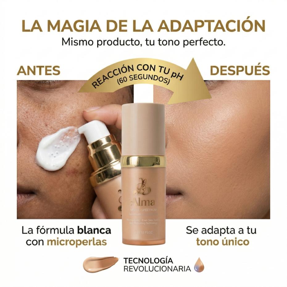 Tu Tono de Piel Perfecto en 60 Seg- Base de Maquillaje 5 en 1