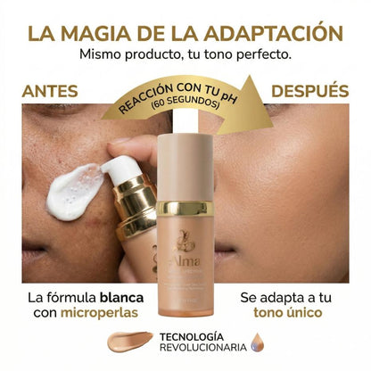 Tu Tono de Piel Perfecto en 60 Seg- Base de Maquillaje 5 en 1