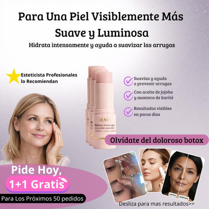Tu Piel Radiante Sin Agujas Ni Dolor - Bálsamo Antiarrugas Alma